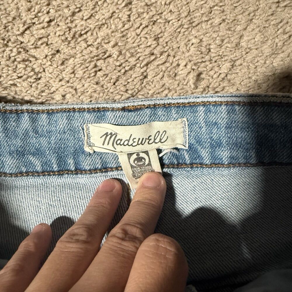 Madewell Women’s The Curvy Perfect Vintage Jean Shorts Denim Y2K Summer Sz 27P - Picture 5 of 8